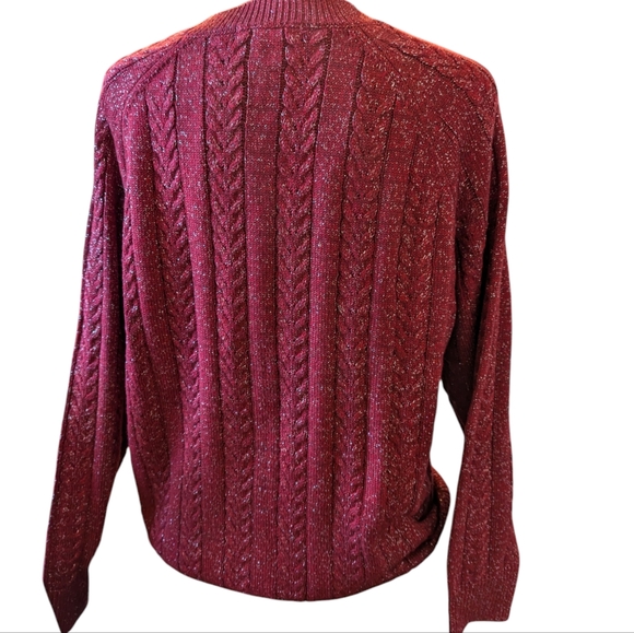 Athleta Crossroads Red Sweater - Picture 2 of 7